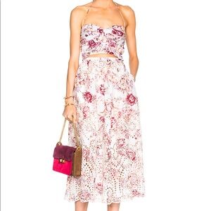 💘Zimmerman💘 Belle Époque Broderie Halter Dress